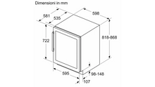 Carica l'immagine nel visualizzatore di Gallery, CANTINA VINO SOTTOPIANO BOSCH KUW21AHG0