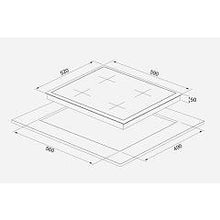 Carica l'immagine nel visualizzatore di Gallery, PIANO INDUZIONE SILVERLINE IH5445B01