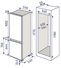 Carica l'immagine nel visualizzatore di Gallery, ELECTROLUX FRIGO COMBINATO KNT2FF18T
