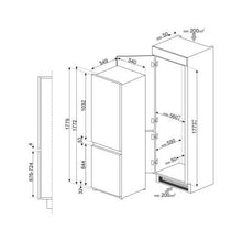 Carica l'immagine nel visualizzatore di Gallery, SMEG FRIGORIFERO COMBINATO INCASSO