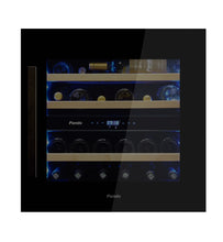 Carica l'immagine nel visualizzatore di Gallery, CANTINA VETRO NERO PANDO PVMAV6025CRL