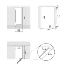 Carica l'immagine nel visualizzatore di Gallery, CANTINA VETRO PANDO PVZB3016CRL