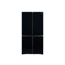 Carica l'immagine nel visualizzatore di Gallery, GRF FRIGO 4 PORTE 90 VETRO NERO CA91831BG