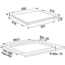 Carica l&#39;immagine nel visualizzatore di Gallery, PIANO INDUZIONE FLEX PRO FRANKE FMY658IFPBK
