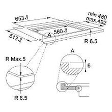 Carica l&#39;immagine nel visualizzatore di Gallery, PIANO INDUZIONE FLEX PRO FRANKE FMY658IFPBK
