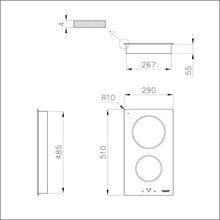 Carica l&#39;immagine nel visualizzatore di Gallery, PIANO INDUZIONE FOSTER S1000 BLK
