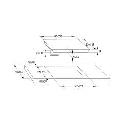 PIANO INDUZIONE GORENJE IT640BSC