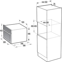 Carica l&#39;immagine nel visualizzatore di Gallery, FORNO COMBINATO MICROONDE GORENJE BCM598S17BG
