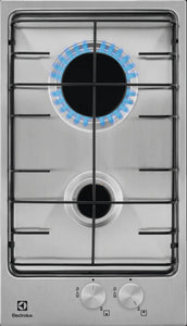 P.COTTURA GAS 30CM INOX 2/ZONE ELECTROLUX