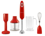 FRULLATORE IMMERSIONE CON ACCESSORI ROSSO SMEG