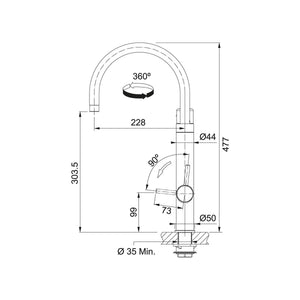 FRANKE MISCELATORE VITAL CAPSULE