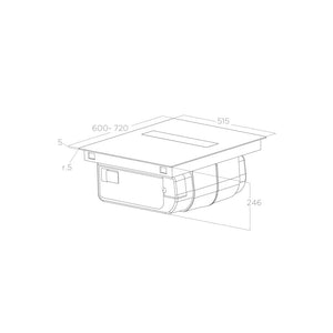 PIANO INDUZIONE FIT ASPIRANTE ELICA PRF0167053